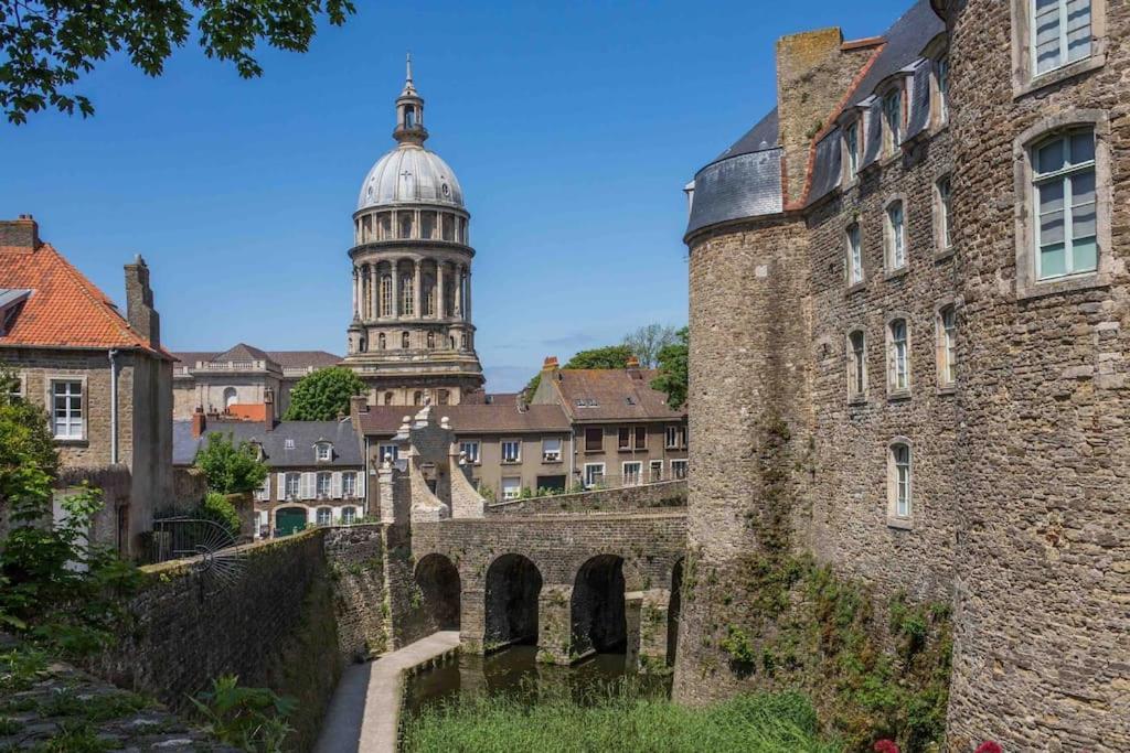 Aux Remparts De La Vieille Ville - 4P, Parking ブローニュ・シュル・メール エクステリア 写真